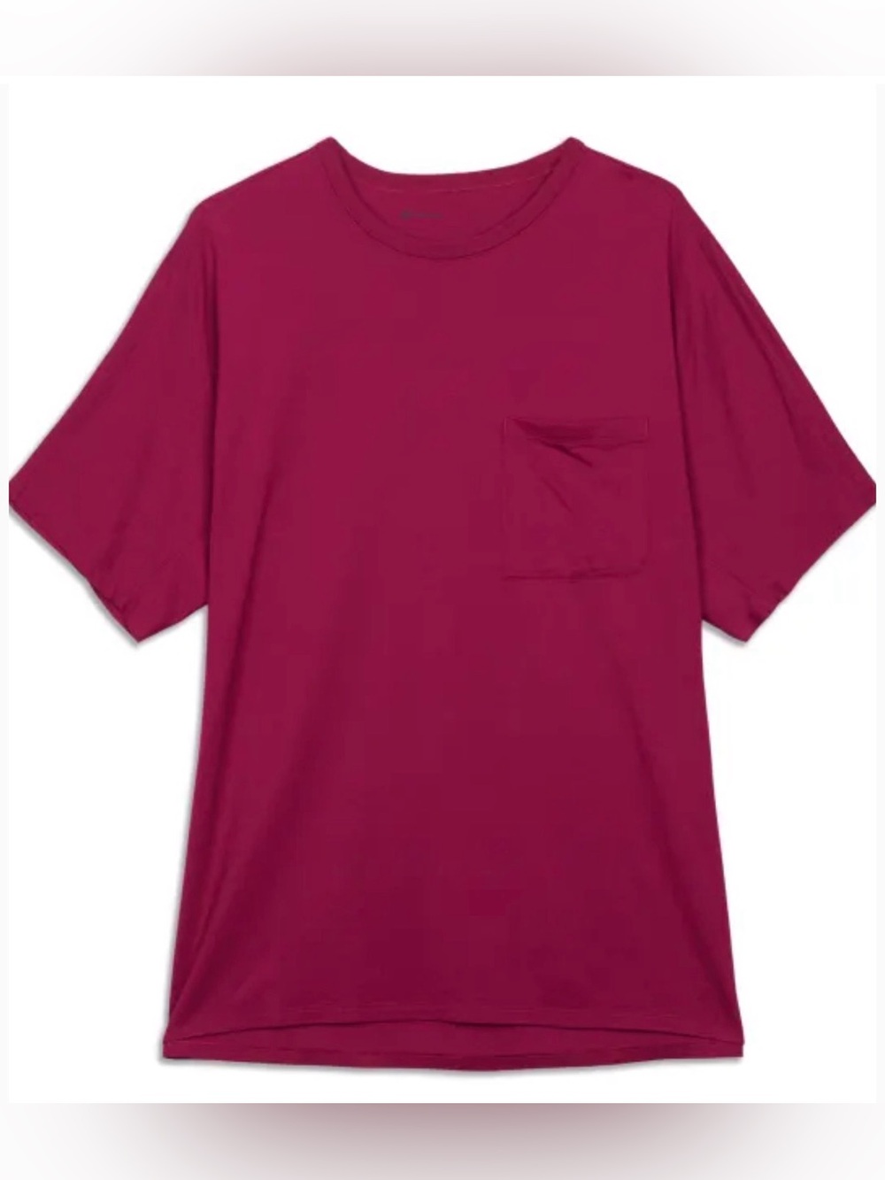 lululemon Fundamental Pocket T-Shirt in Magenta